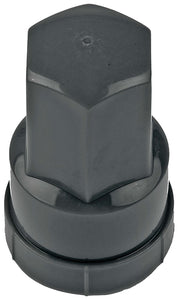 Gray Wheel Nut Cover M24-2.0, Hex 19mm - Dorman# 611-610
