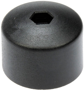 Black Wheel Nut Cover, Push Type - Dorman# 611-644