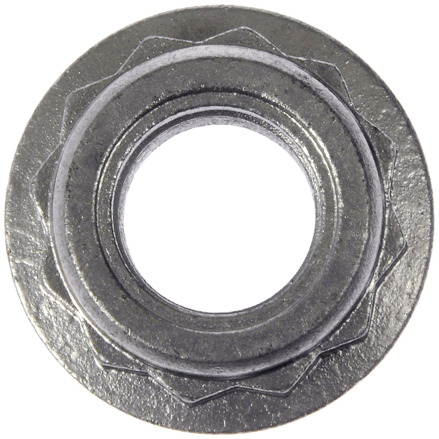 Spindle Nut M19-1.50 Hex Star Pattern - Dorman# 615-217