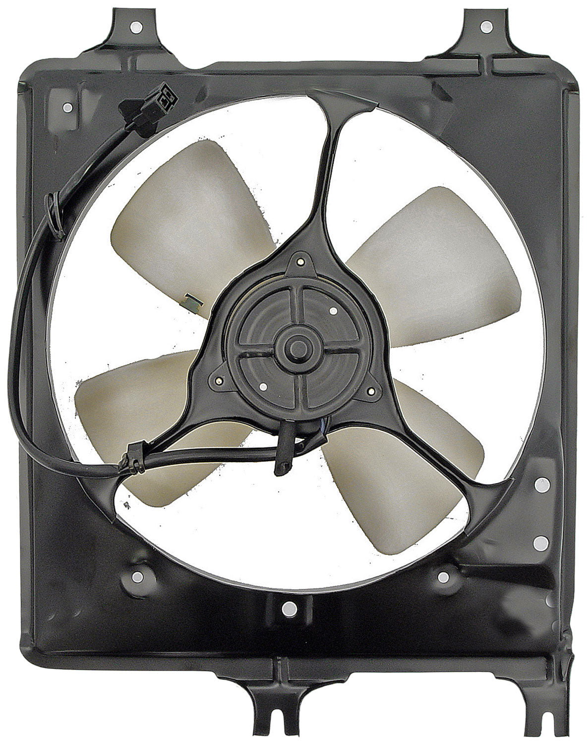 Engine Cooling Radiator Fan Assembly (Dorman 620-110) w/ Shroud, Motor & Blade