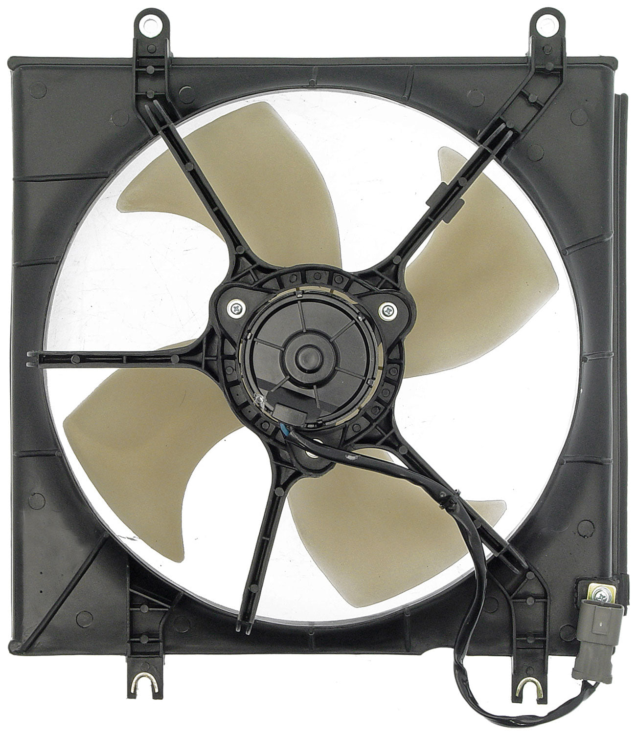 Engine Cooling Radiator Fan Assembly (Dorman 620-200) w/ Shroud, Motor & Blade