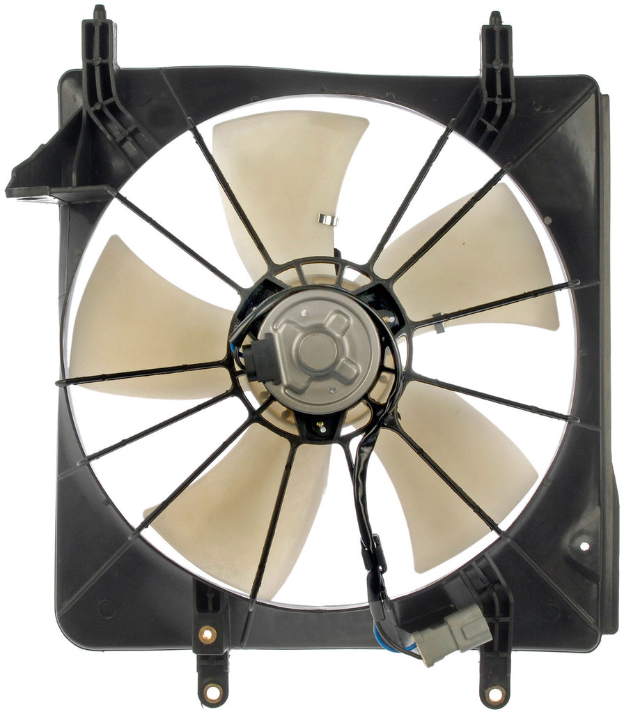 Engine Cooling Fan Assembly (Left) (Dorman 620-258) w/ Shroud, Motor & Blade