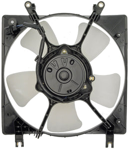 A/C Condenser Radiator Fan Assembly (Dorman 620-303) w/ Shroud, Motor & Blade