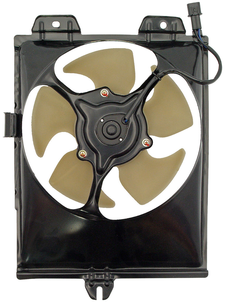 A/C Condenser Radiator Fan Assembly (Dorman 620-308) w/ Shroud, Motor & Blade