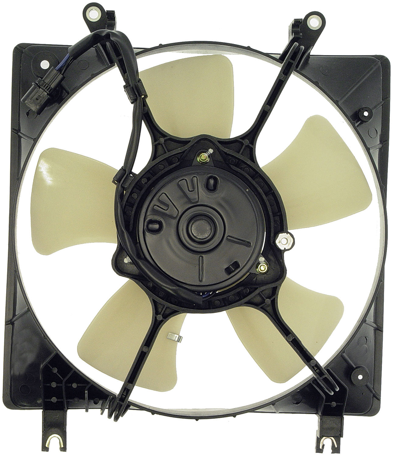 Engine Cooling Radiator Fan Assembly (Dorman 620-351) w/ Shroud, Motor & Blade