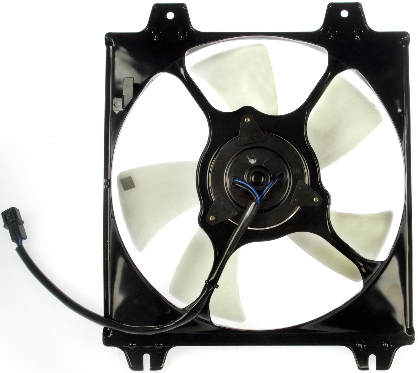 A/C Condenser Radiator Fan Assembly (Dorman 620-352) w/ Shroud, Motor & Blade