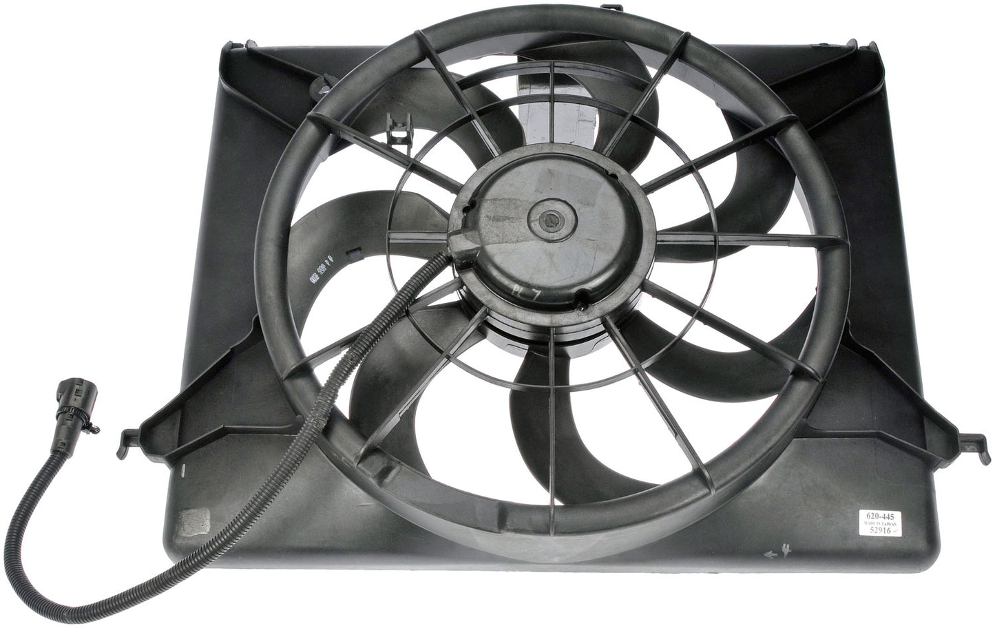 Radiator Fan Assembly Without Controller (Dorman 620-445)