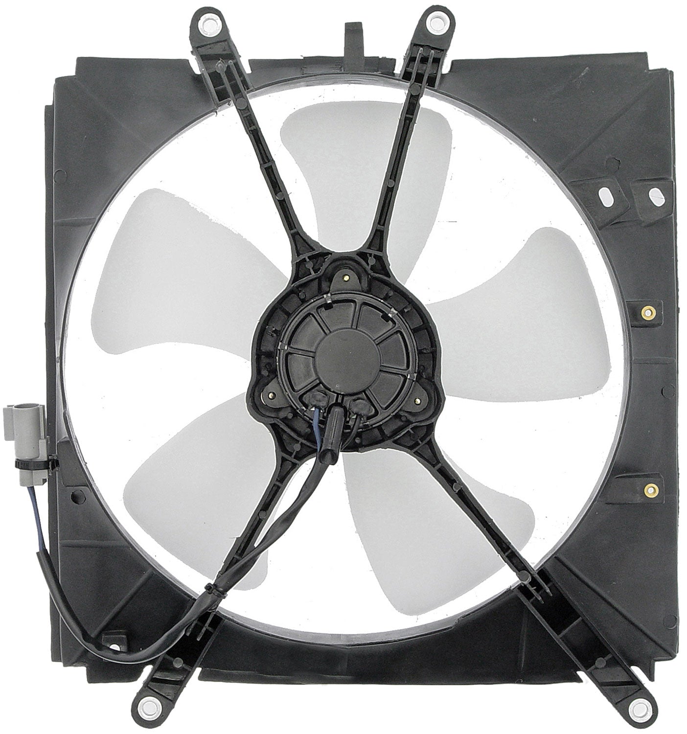 Engine Cooling Radiator Fan Assembly (Dorman 620-500) w/ Shroud, Motor & Blade