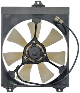 A/C Condenser Radiator Fan Assembly (Dorman 620-503) w/ Shroud, Motor & Blade