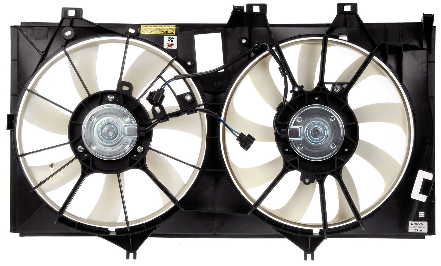 Dual Fan Assembly Without Module - Dorman# 620-594