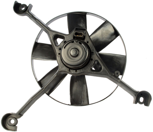 A/C Condenser Radiator Fan Assembly (Dorman 620-612) w/ Shroud, Motor & Blade