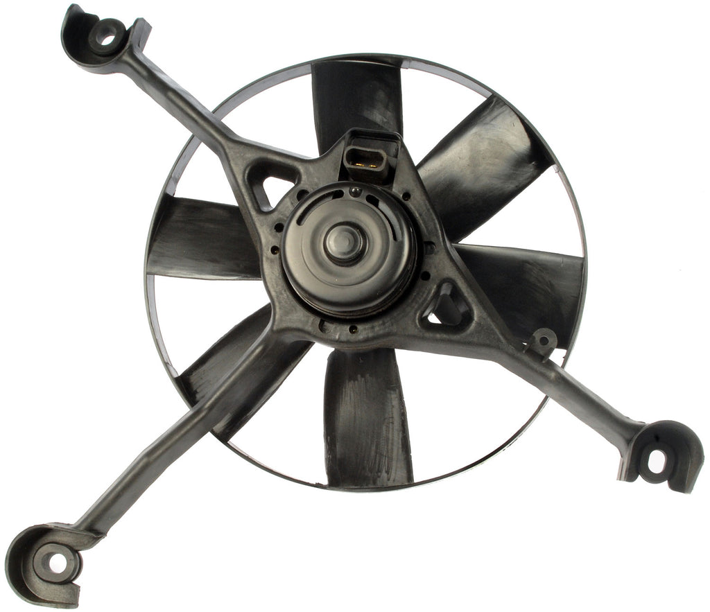 A/C Condenser Radiator Fan Assembly (Dorman 620-612) w/ Shroud, Motor & Blade