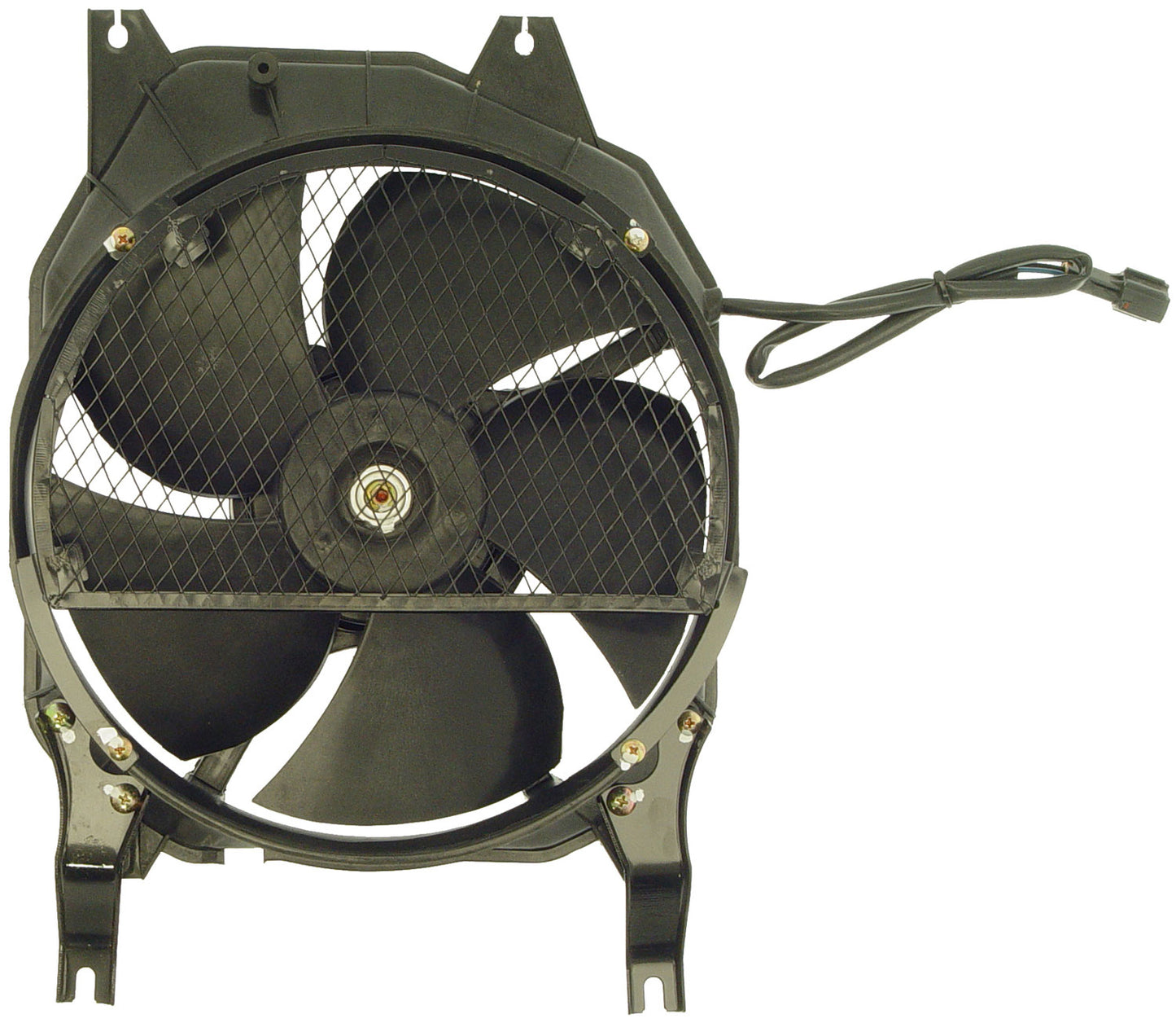 A/C Condenser Radiator Fan Assembly (Dorman 620-704) w/ Shroud, Motor & Blade