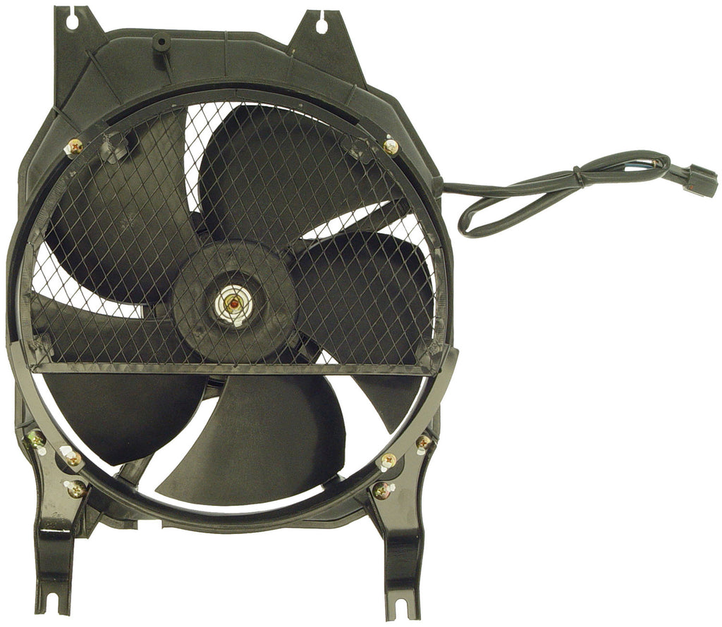 A/C Condenser Radiator Fan Assembly (Dorman 620-704) w/ Shroud, Motor & Blade