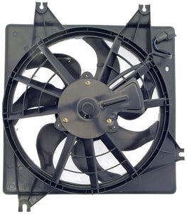 A/C Condenser Radiator Fan Assembly (Dorman 620-710) w/ Shroud, Motor & Blade