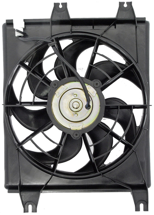A/C Condenser Radiator Fan Assembly (Dorman 620-719) w/ Shroud, Motor & Blade