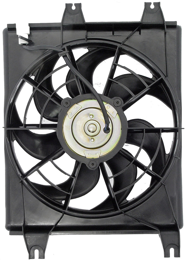 A/C Condenser Radiator Fan Assembly (Dorman 620-719) w/ Shroud, Motor & Blade