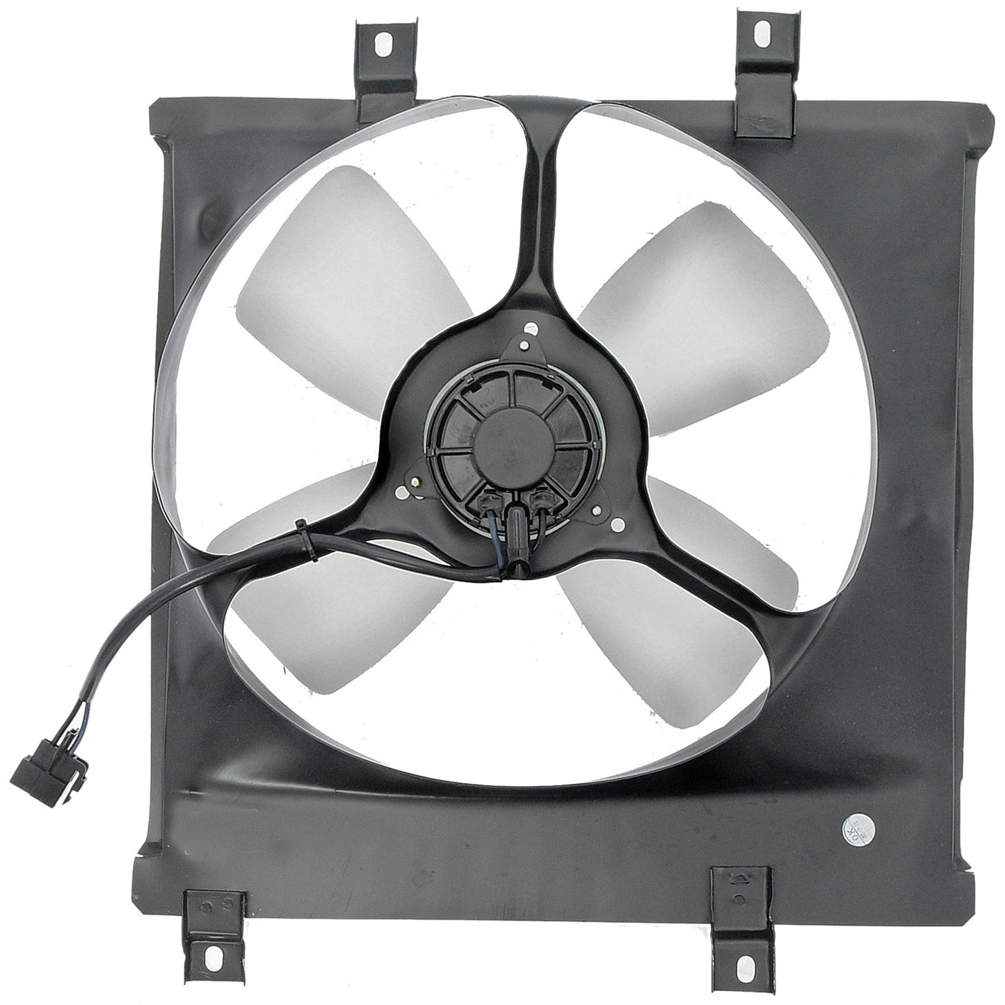 Engine Cooling Radiator Fan Assembly (Dorman 620-737) w/ Shroud, Motor & Blade