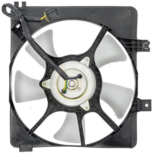 A/C Condenser Radiator Fan Assembly (Dorman 620-749) w/ Shroud, Motor & Blade