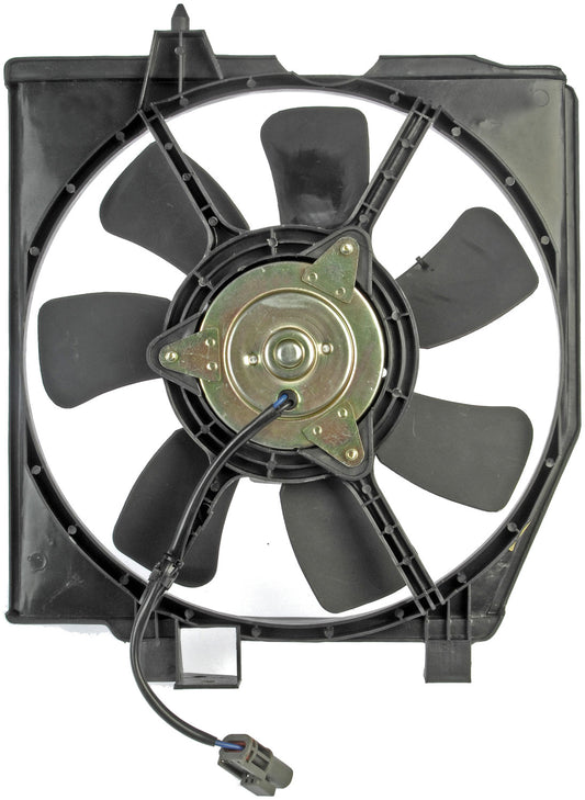 A/C Condenser Radiator Fan Assembly (Dorman 620-756) w/ Shroud, Motor & Blade