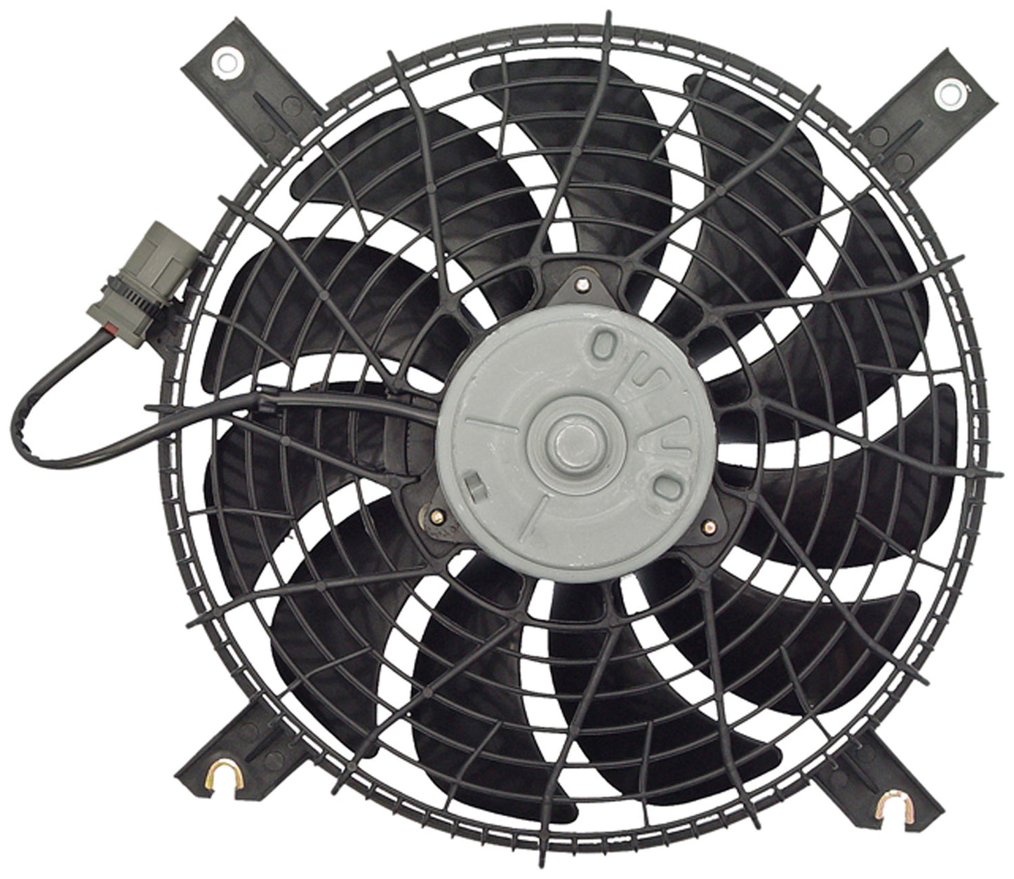 A/C Condenser Radiator Fan Assembly (Dorman 620-772) w/ Shroud, Motor & Blade