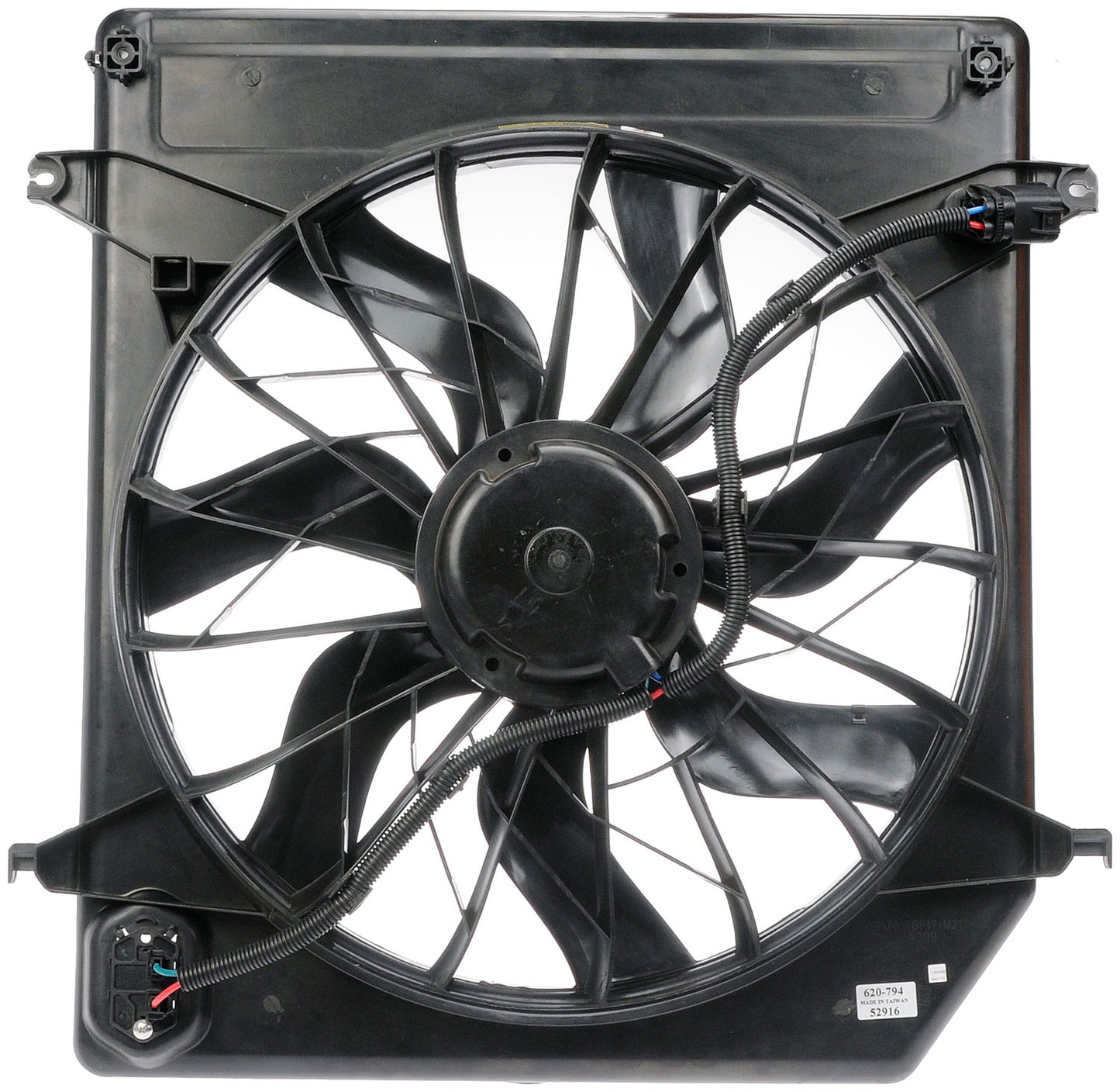 Single Fan Assembly Without Controller - Dorman# 620-794