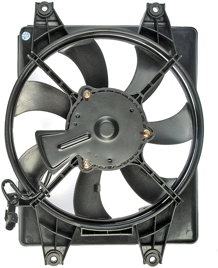 A/C Condenser Radiator Fan Assembly (Dorman 620-804) w/ Shroud, Motor & Blade