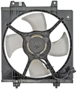 A/C Condenser Radiator Fan Assembly (Dorman 620-819) w/ Shroud, Motor & Blade