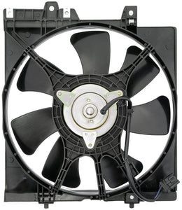 A/C Condenser Radiator Fan Assembly (Dorman 620-822) w/ Shroud, Motor & Blade