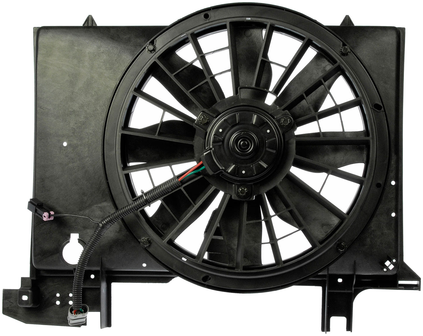 Left Radiator Fan Assembly 98-04 Volvo 70 Series 621-350 Dorman