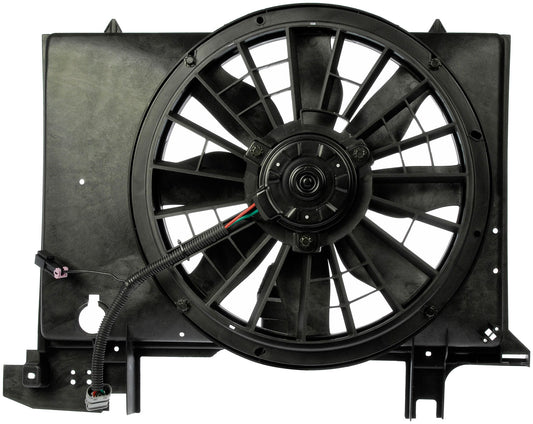 Left Radiator Fan Assembly 98-04 Volvo 70 Series 621-350 Dorman