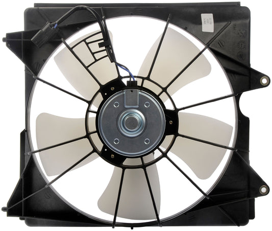 One Radiator Fan Assembly Left Only Dorman 621-358