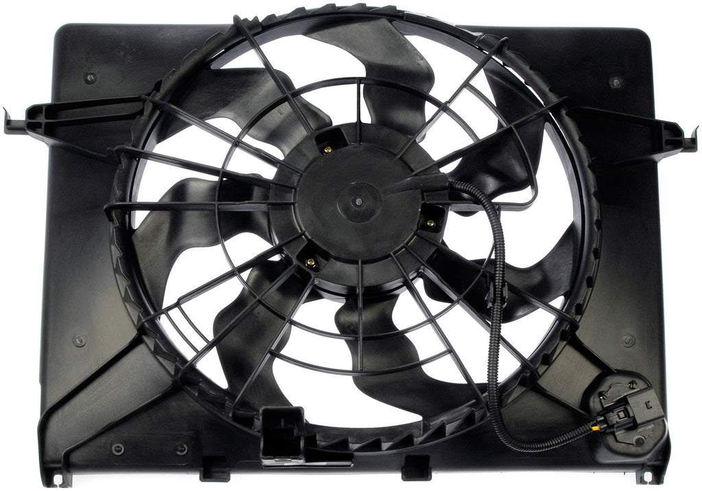 New Radiator Fan Assembly With Resistor - Dorman 621-477