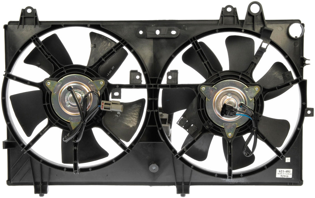 New Radiator Fan Assembly Without Controller - Dorman 621-481