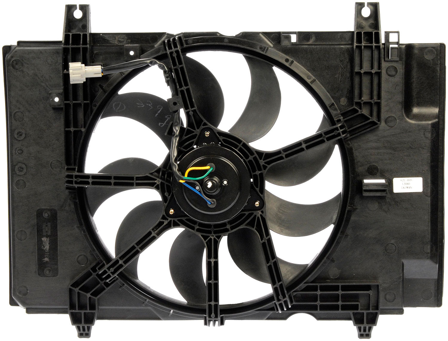 New Radiator Fan Assembly With Controller - Dorman 621-495 – Parts ...