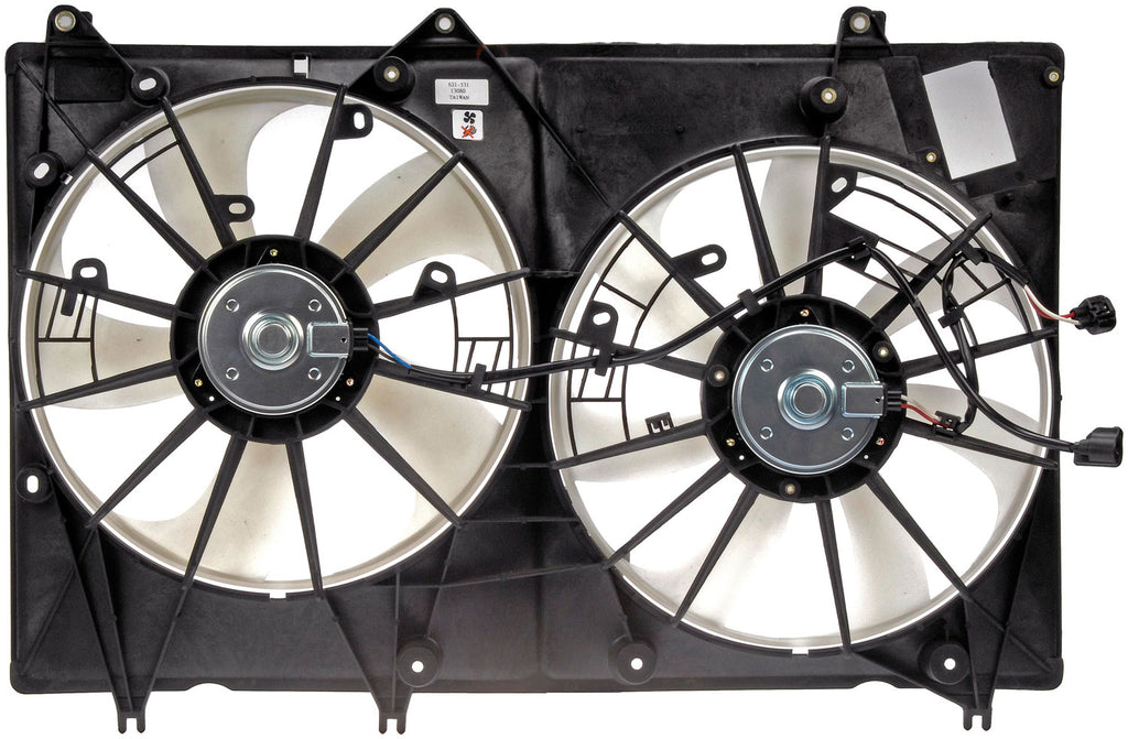 Radiator Fan Assembly Without Controller (Dorman# 621-531)