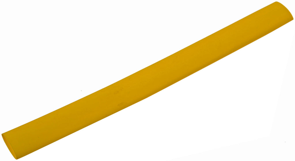 12-10 Gauge 6 In. Yellow PVC Heat Shrink Tubing - Dorman# 624-408