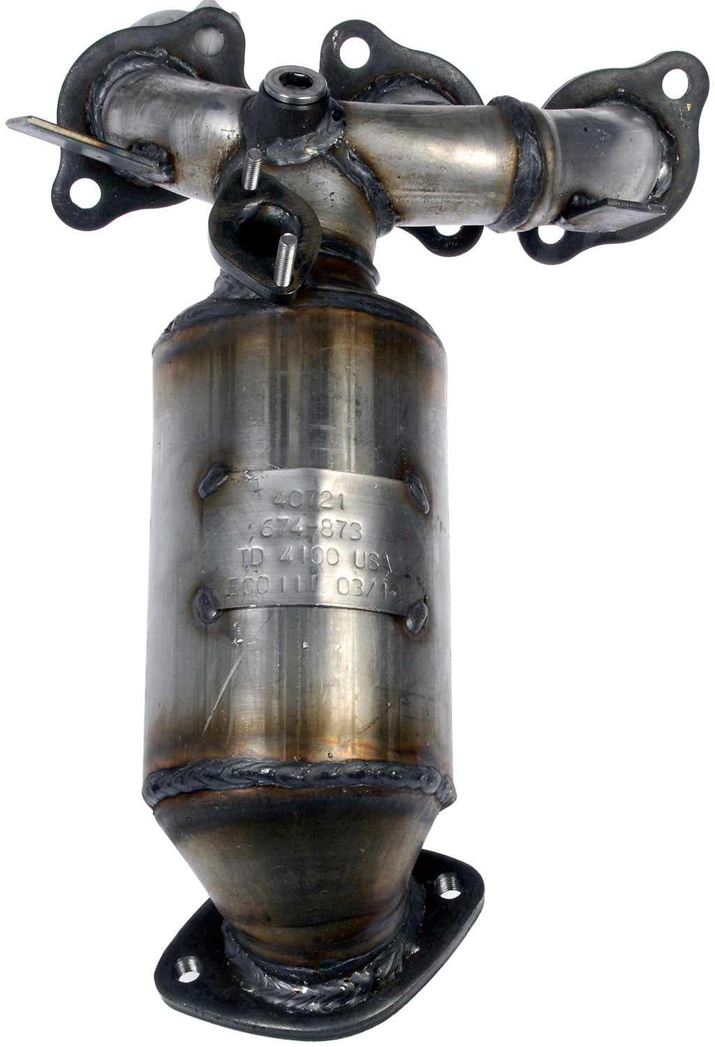 Manifold Converter - Carb Compliant - Legal Sale - NY-CA (Dorman 673-873)