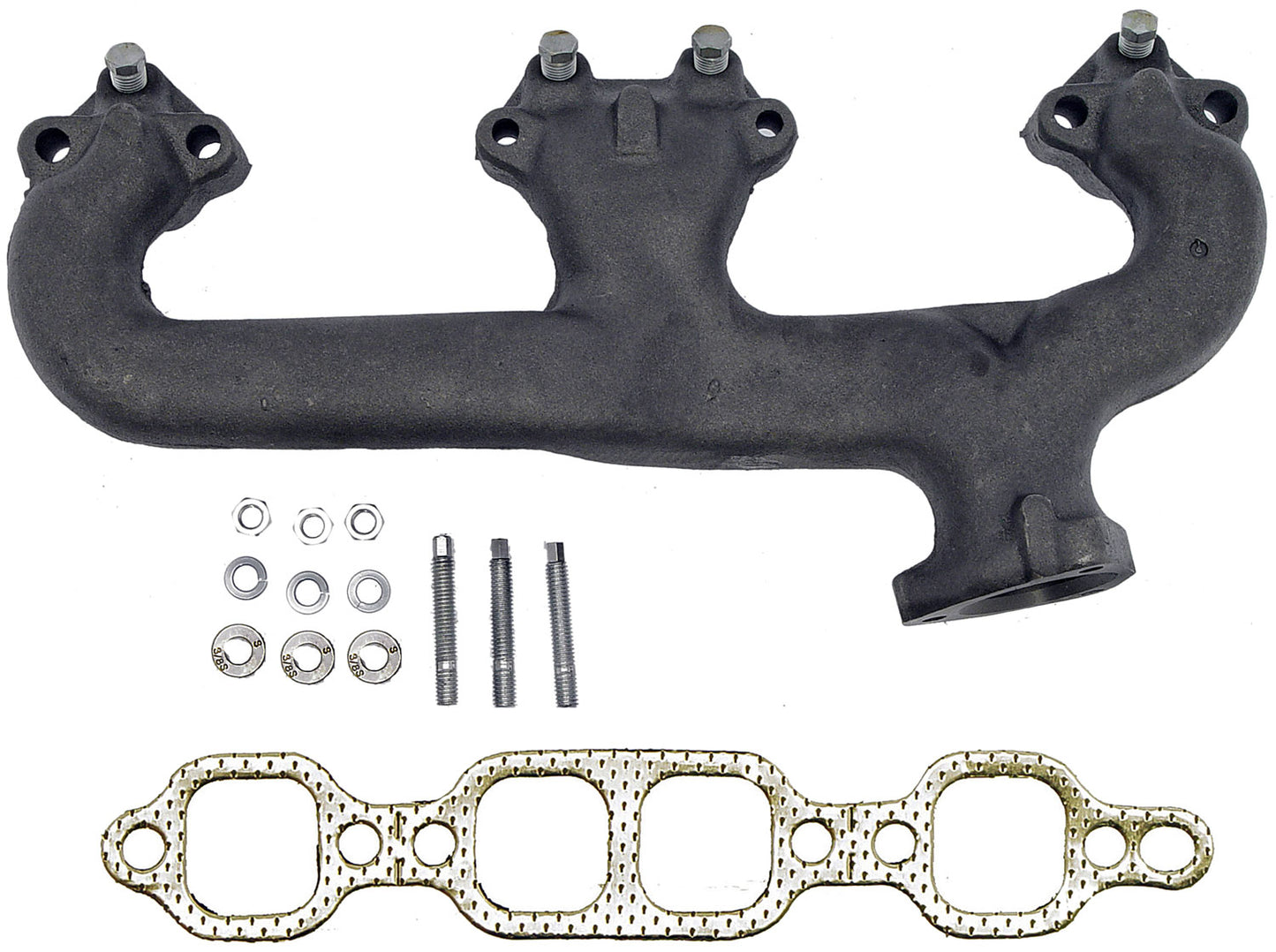 Left Exhaust Manifold Kit w/ Hardware & Gaskets Dorman 674-203