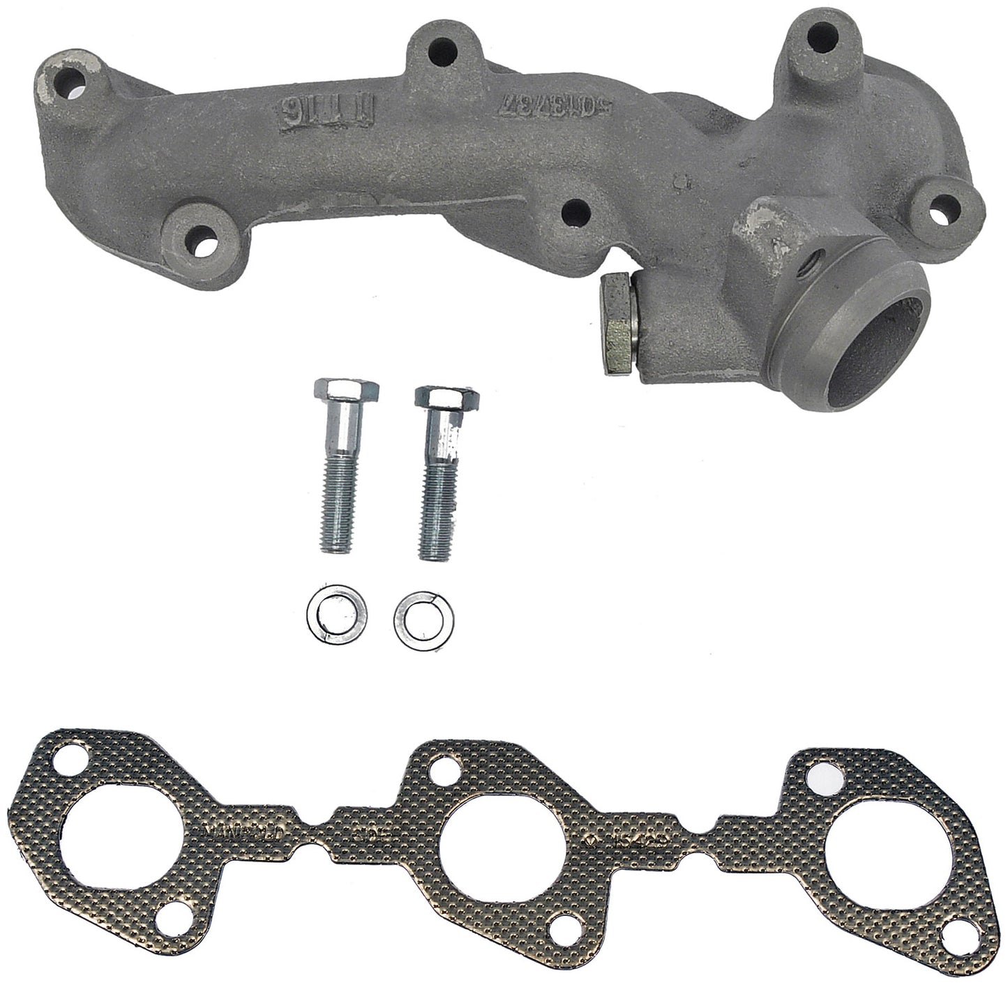 Left Exhaust Manifold Kit w/ Hardware & Gaskets Dorman 674-222