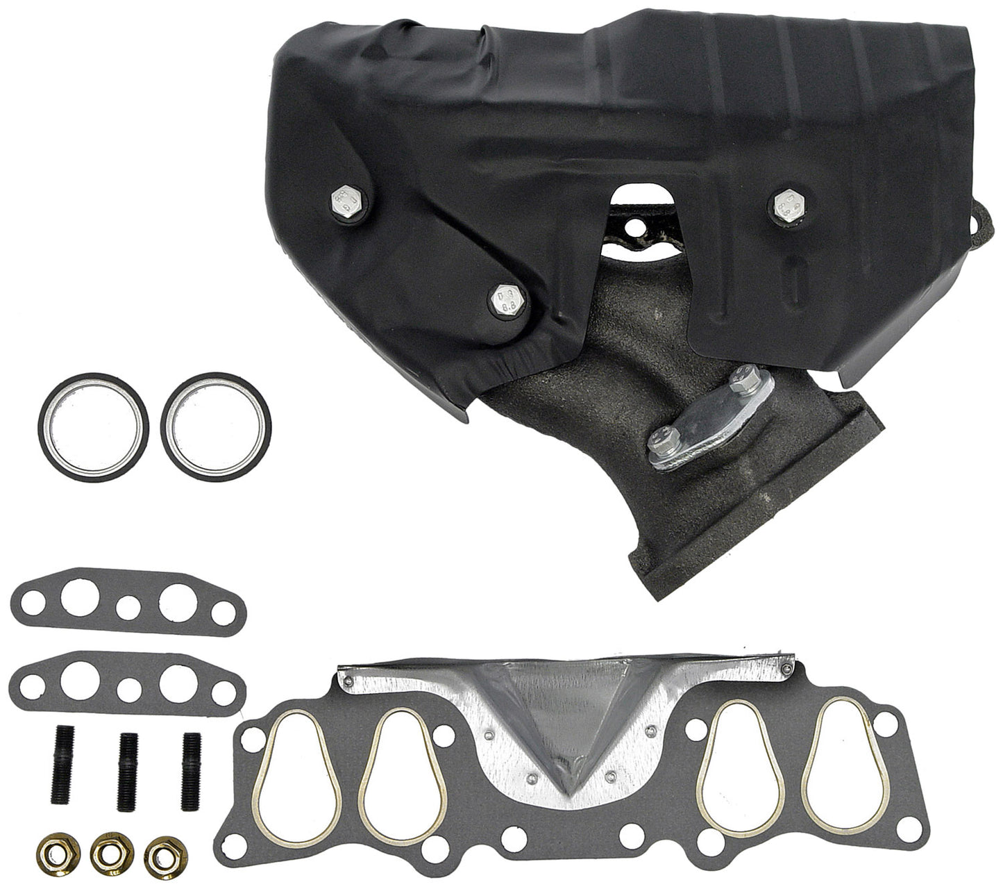 Left Exhaust Manifold Kit w/ Hardware & Gaskets Dorman 674-272