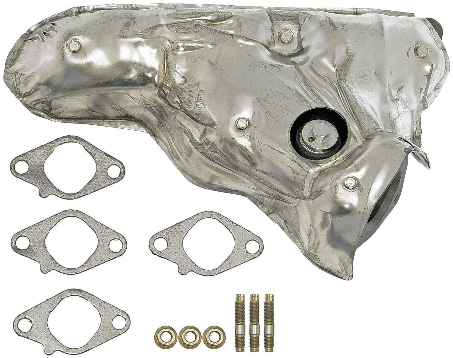 Left Exhaust Manifold Kit w/ Hardware & Gaskets Dorman 674-589