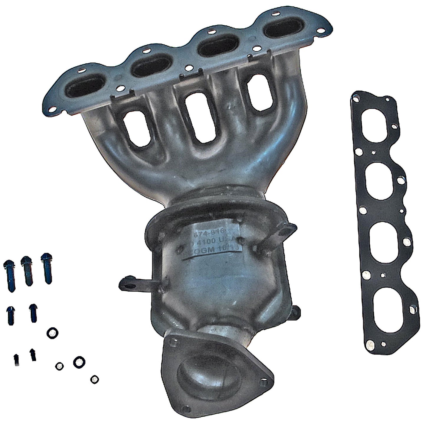 Stamped Manifold Converter - Includes Gaskets - Dorman# 674-616