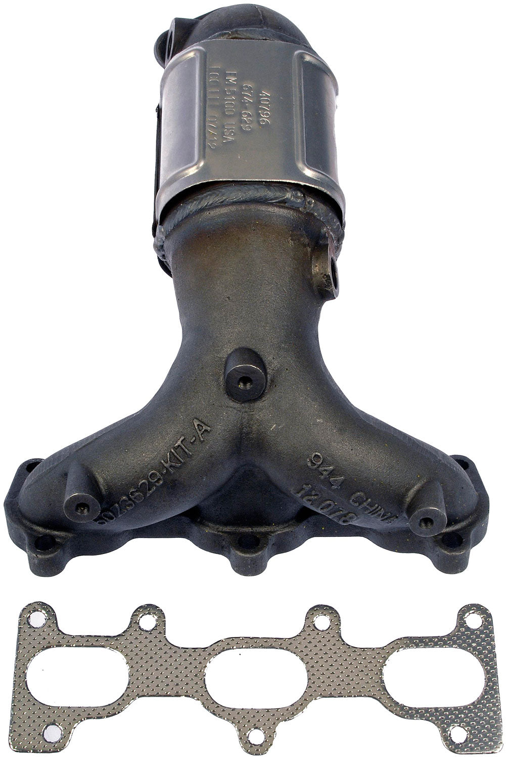 New Integrated Exhaust Manifold - Tubular Design, Gaskets Incl. - Dorman 674-629