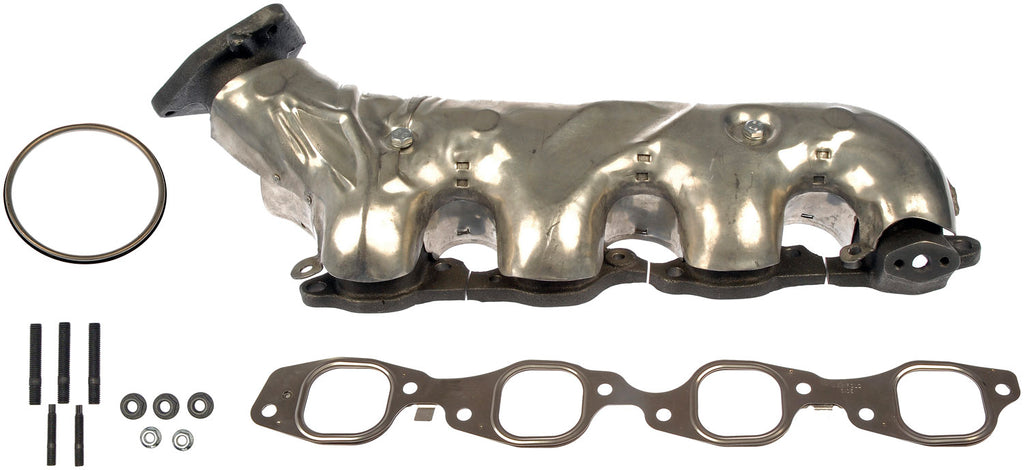 Left Exhaust Manifold Kit w/ Integrated Converter & Hardware Dorman 674-729