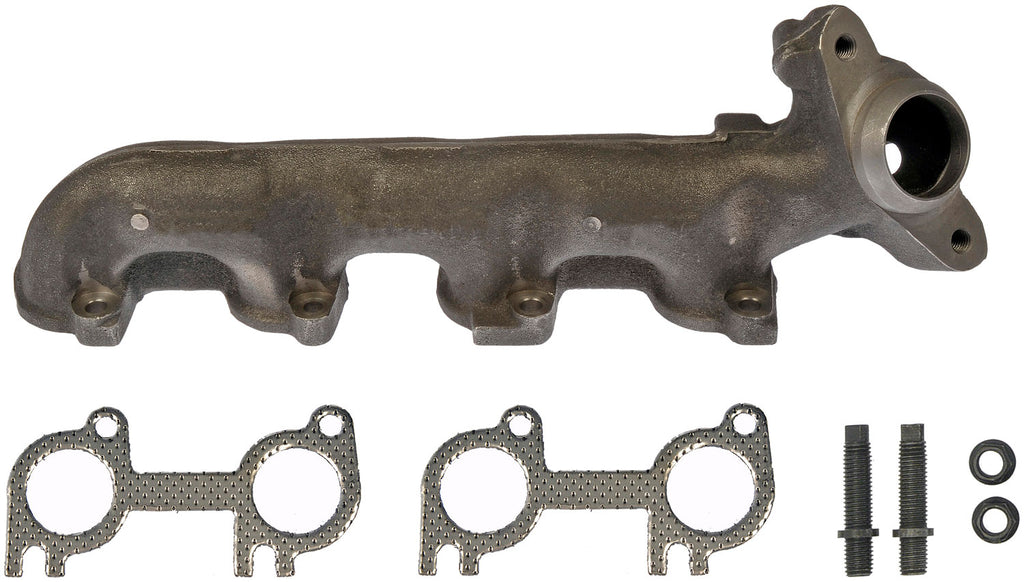 Left Exhaust Manifold Kit w/ Integ. Converter & Hardware Dorman 674-743 USA Made