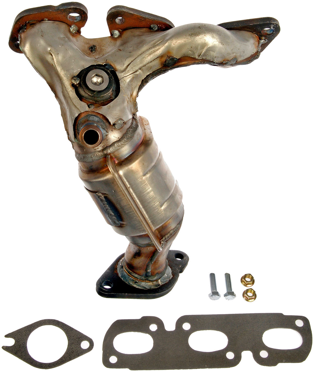 New Exhaust Manifold With Integrated Catalyic Converter - Dorman 673-830