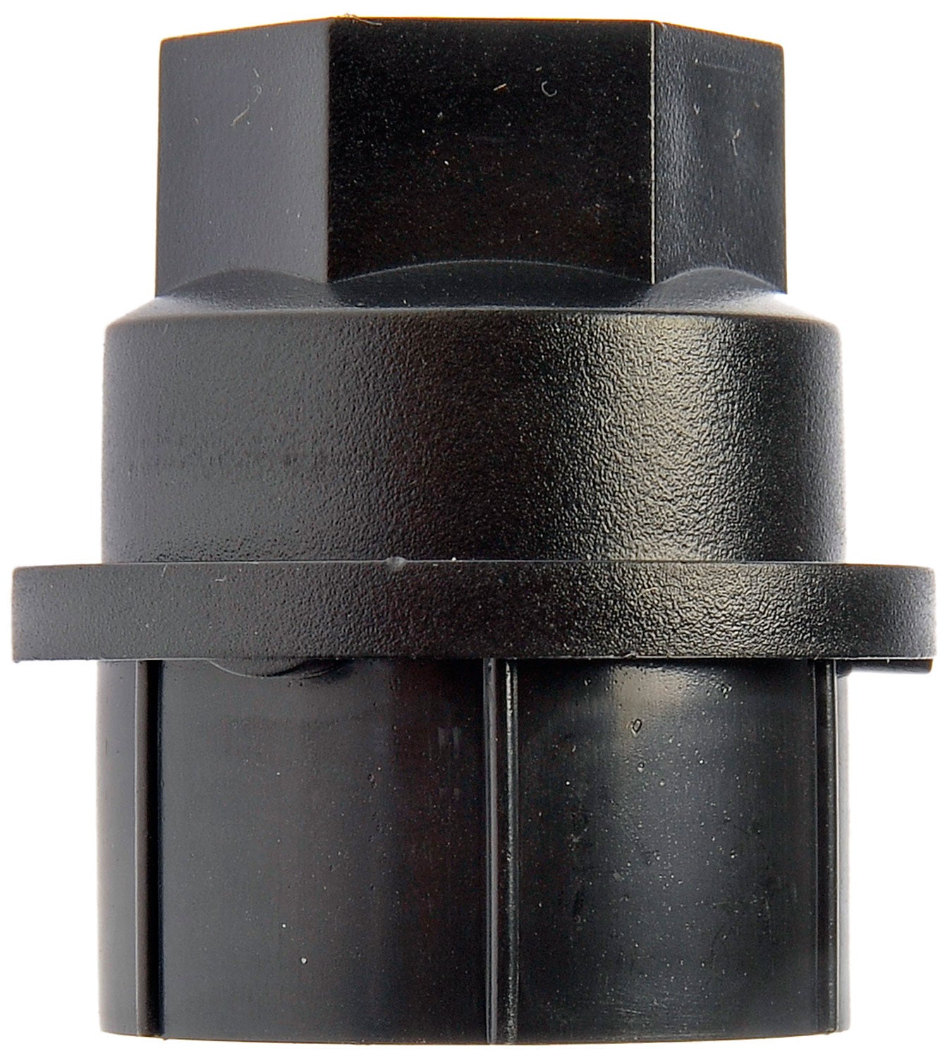 Black Wheel Nut Cover M27-2.0, Hex 22mm - Dorman# 611-607