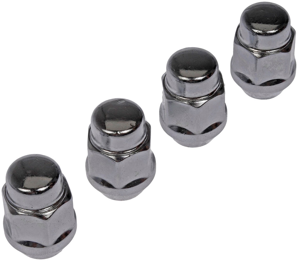 Wheel Nut Chrome Bulge Seat Acorn Cap 7/16-20 - Dorman# 711-105