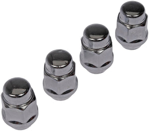 Wheel Nut Chrome Bulge Seat Acorn Cap 7/16-20 - Dorman# 711-105
